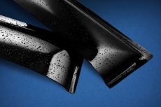 Дефлекторы REIN для окон (вставной под резинку) (2 шт.) ГАЗ Next 2013-2021 (двухсоставная, 4 детали)