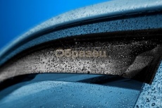 Дефлекторы REIN для окон (вставной под резинку) (4 шт.) Renault Sandero II 2014-2021