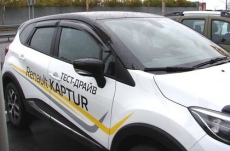 Дефлектор SIM для боковых окон Renault Kaptur 2013-2021